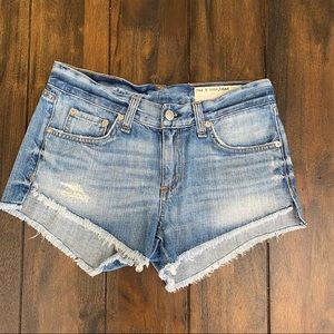 Rag & Bone Cut Off Denim Shorts